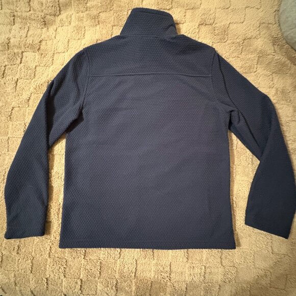 NWOT Mens Free Country Calabaza II Brick Fleece Full-Zip Jacket Navy S Small - Picture 4 of 9